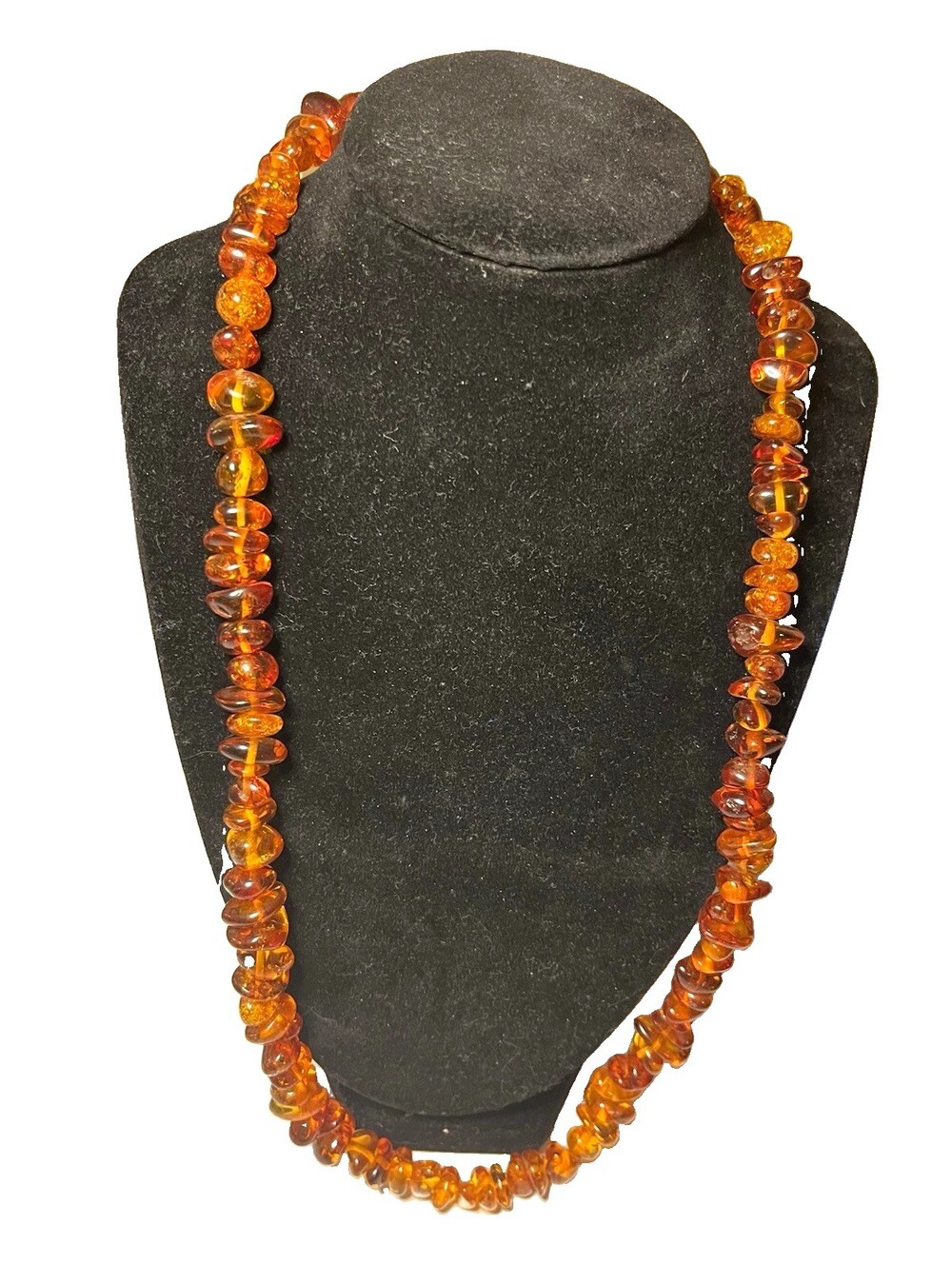 Vintage natural Baltic amber beads. 26 inches long. Great condition 44 grams